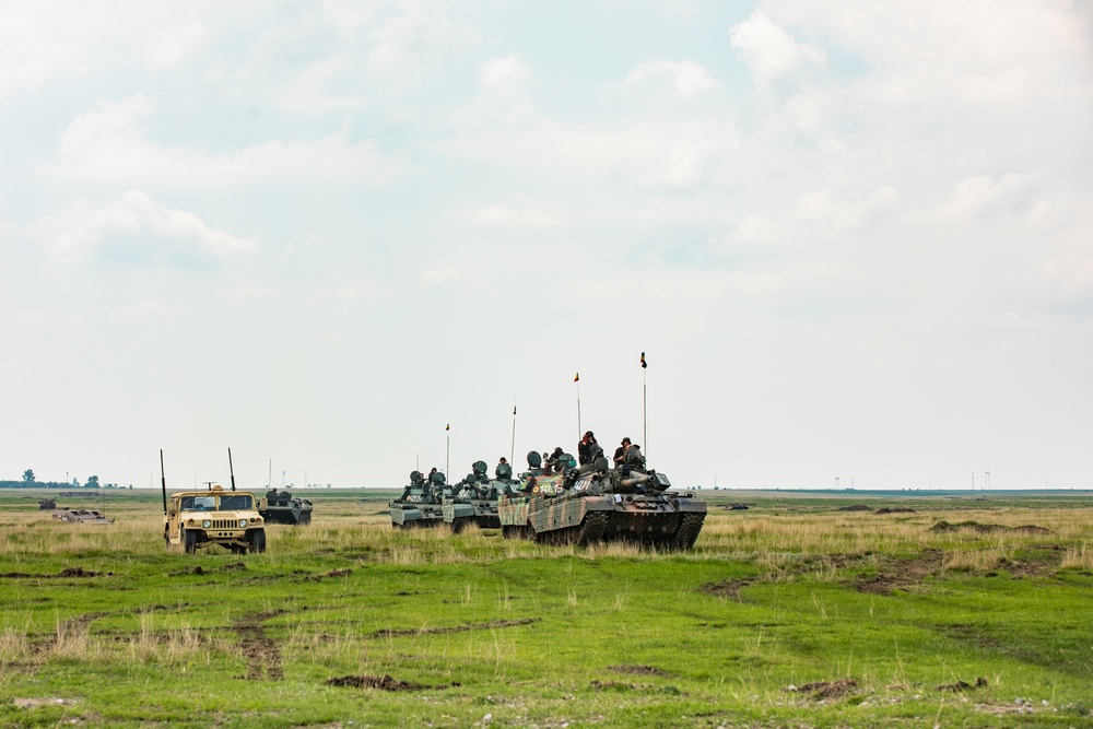 Iron Rangers Train with Romanian Allies During Justice Eagle