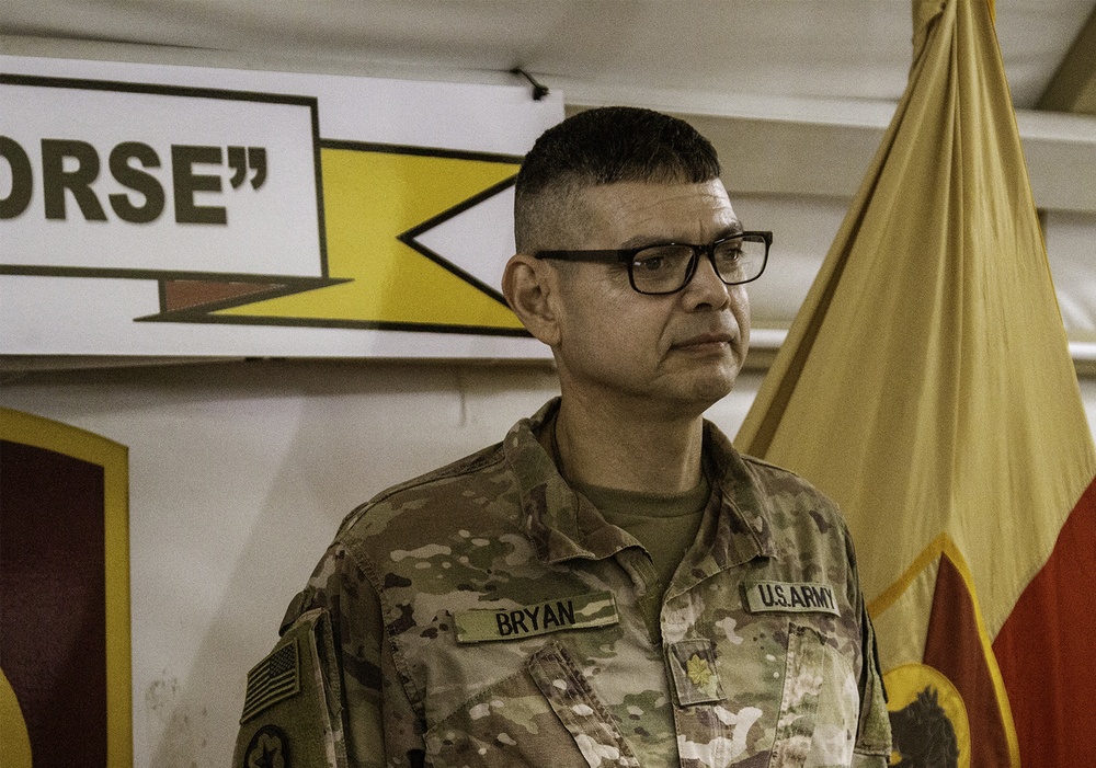 Lt. Col. Darrell Bryan Promotion