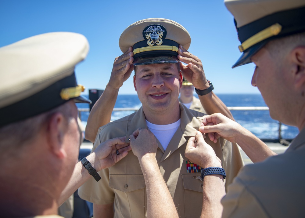 Fort McHenry commissioning ceremony