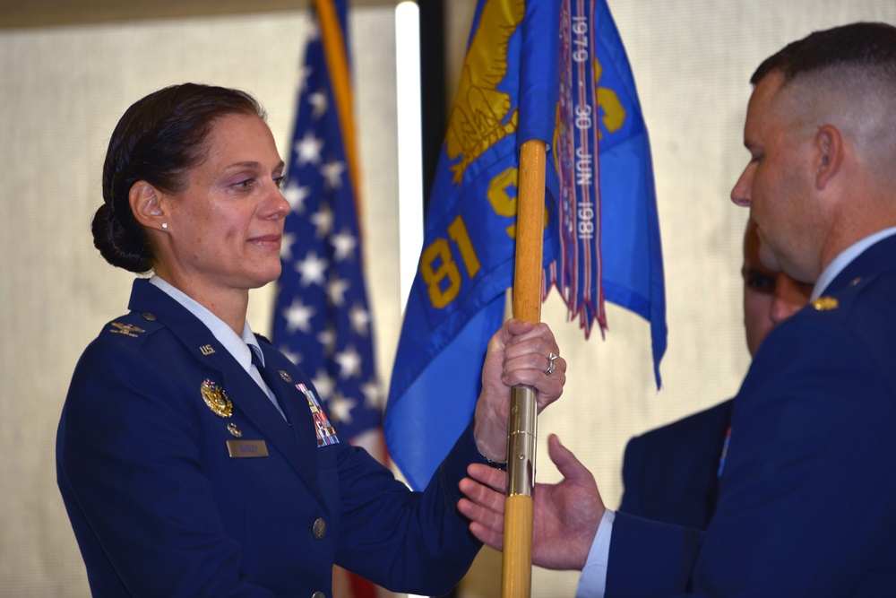 81st Security Forces Squadron Change of Command Ceremony