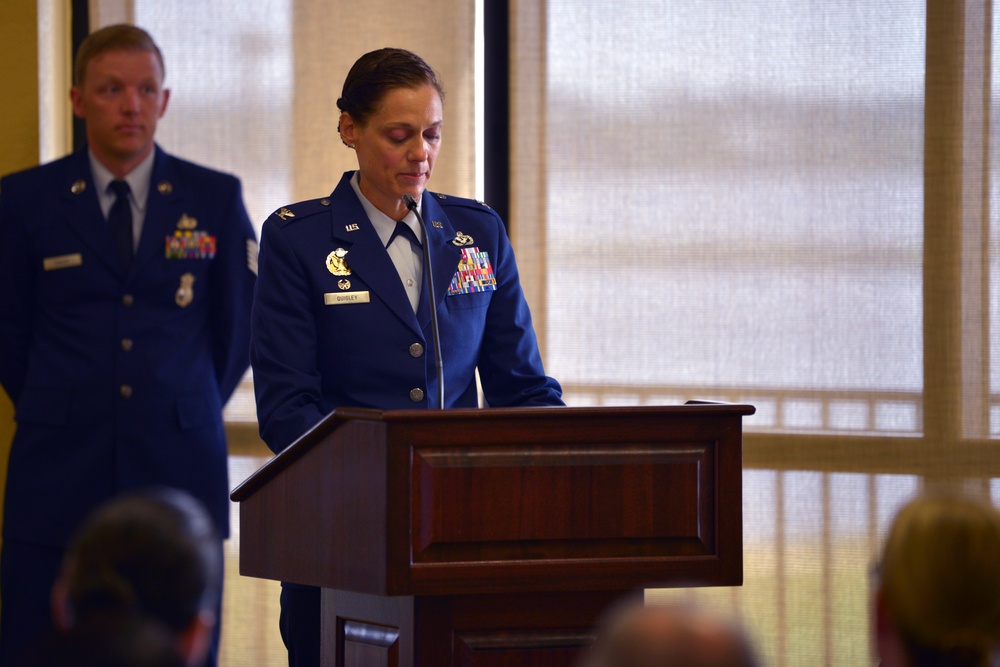 81st Security Forces Squadron Change of Command Ceremony