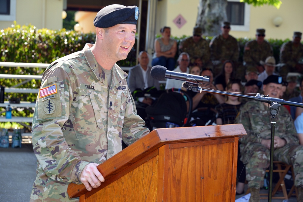 Change of Command Ceremony, 307th Military Intelligence Battalion