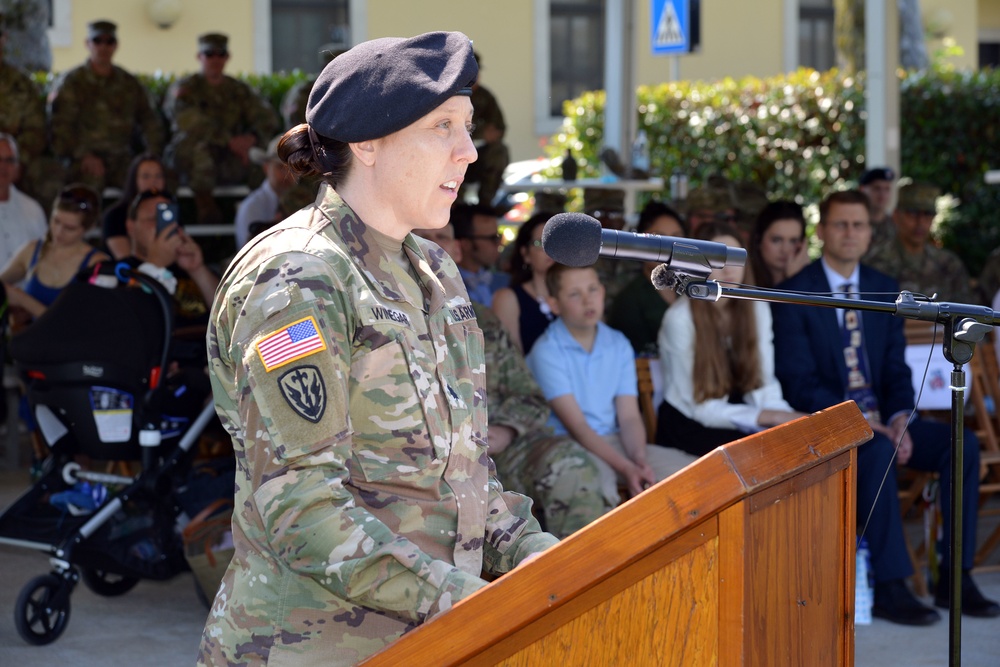 Change of Command Ceremony, 307th Military Intelligence Battalion