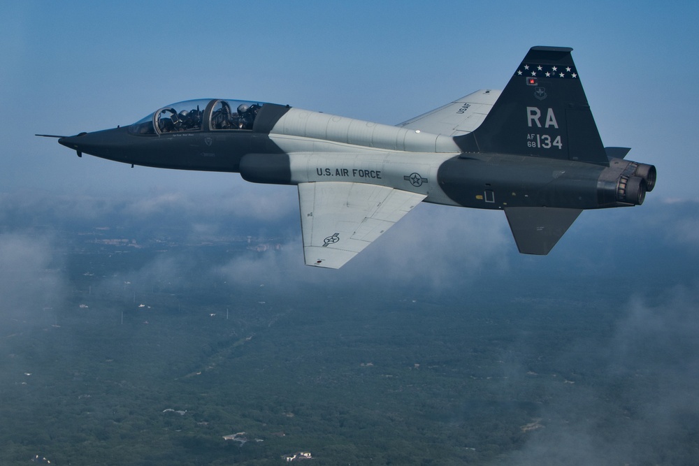T-38C Talon conducts training over Texas