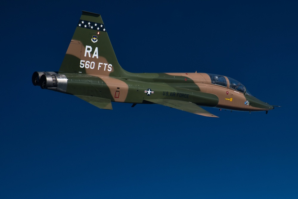 T-38C Talon conducts training over Texas