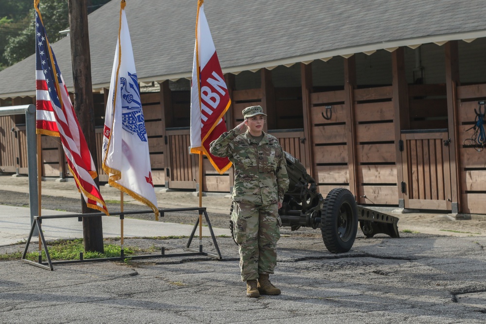 Headquarters Support Company Change of Command