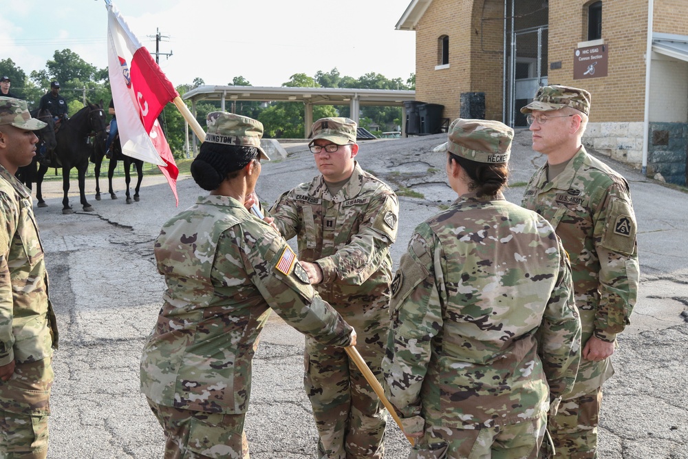 Headquarters Support Company Change of Command