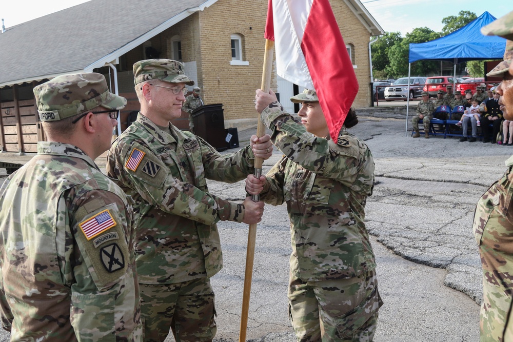 Headquarters Support Company Change of Command