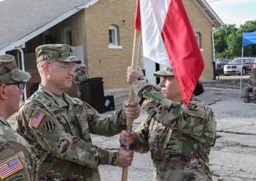 Headquarters Support Company Change of Command