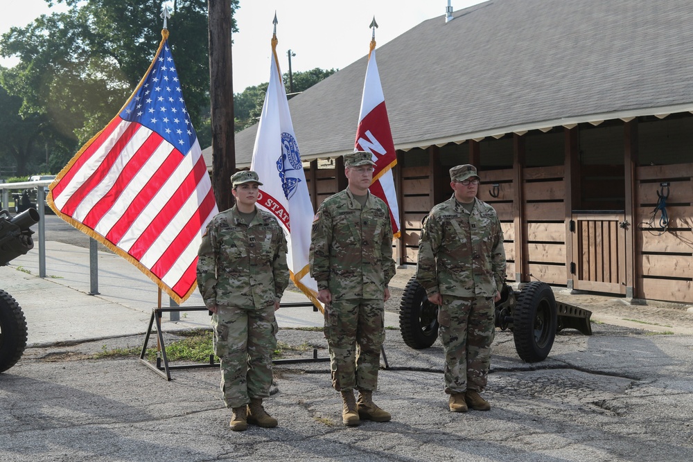 Headquarters Support Company Change of Command