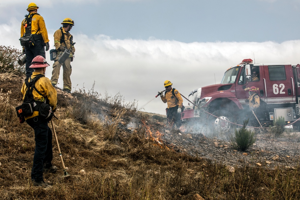 Lighting fires and sparking relationships: MCAS Miramar and San Diego Fire work together