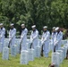 Military Funeral Honors for U.S. Navy Reserve Pharmacist's Mate Third Class William Blancheri in Section 60