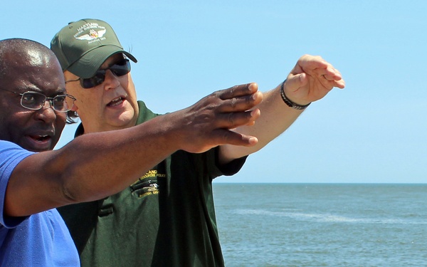 Army Corps, Maryland DNR visit Ocean City Inlet