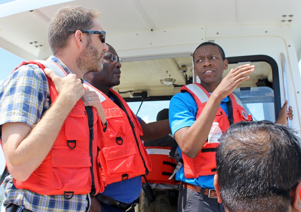 Army Corps Leads Ocean City Inlet Site Visit