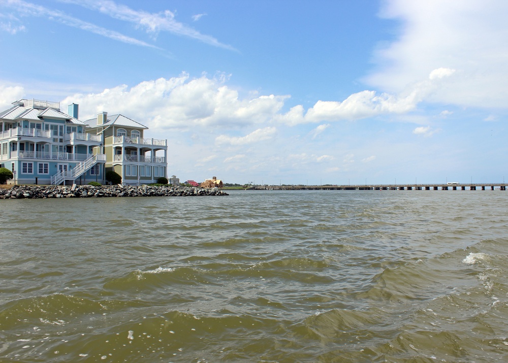 Scour Hole in Ocean City