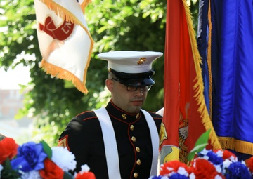 MARFORCOM Marines participate in wreath laying ceremony