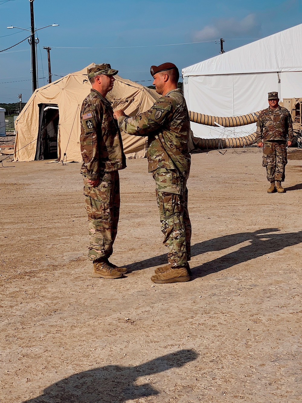 Deploying Cyclone soldiers promoted at Fort Hood