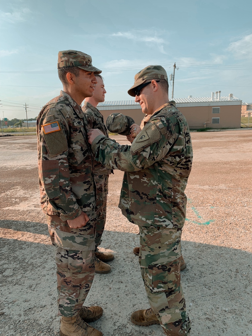 Deploying Cyclone soldiers promoted at Fort Hood