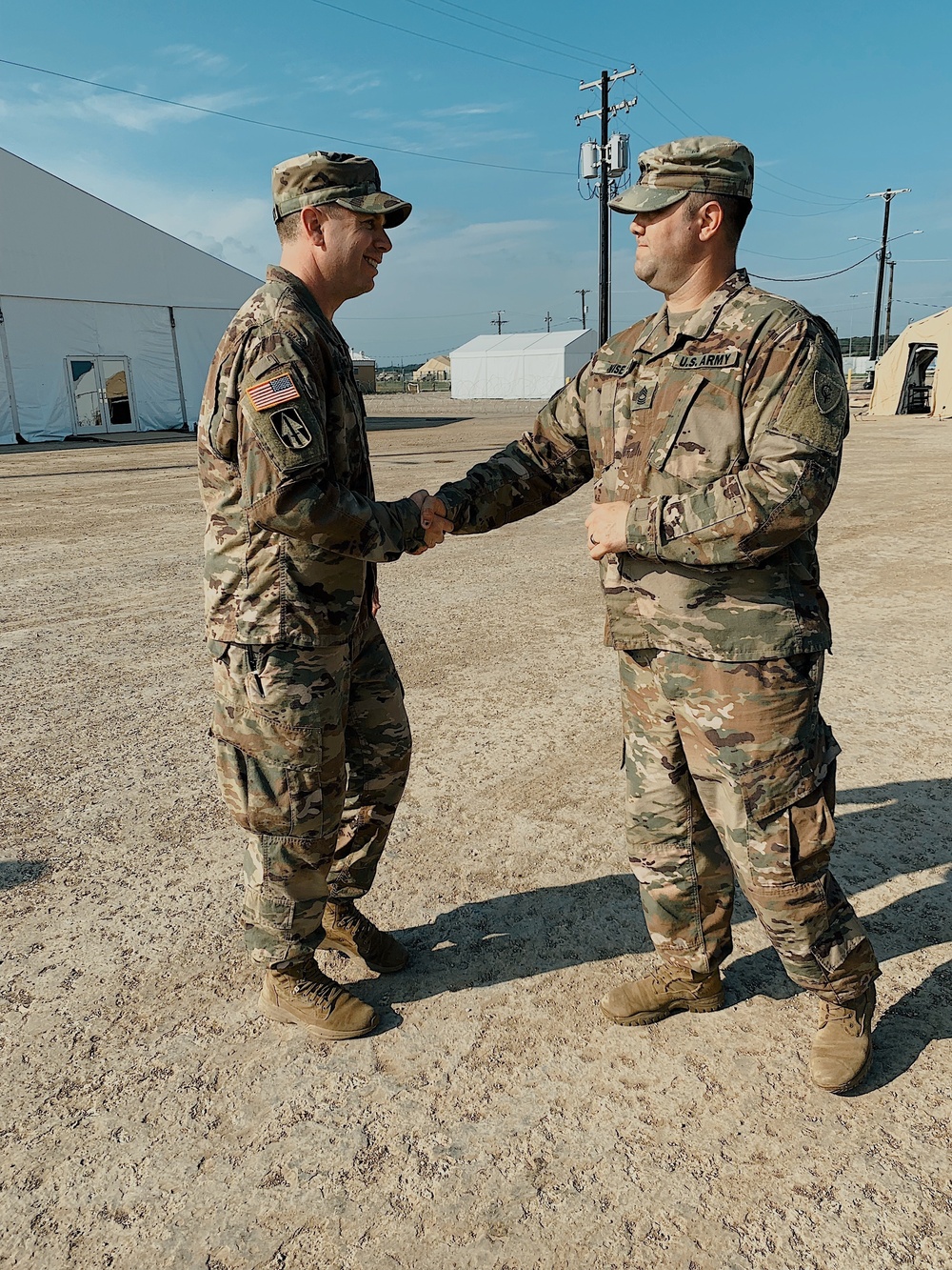 Deploying Cyclone soldiers promoted at Fort Hood