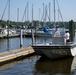 Single Marine Program Volunteer Cleanup at the Gottschalk Marina on Marine Corps Base Camp Lejeune