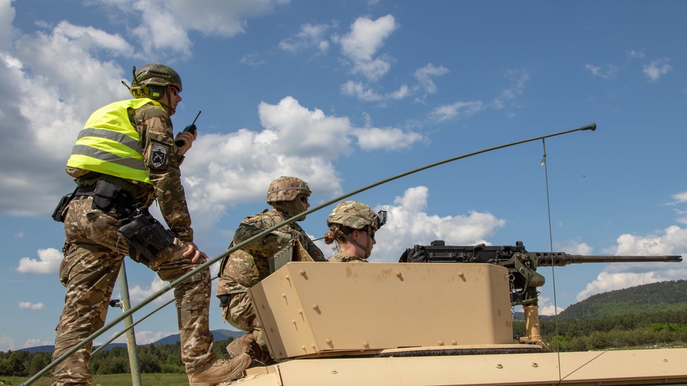 Joint military police range Astral Knight 19