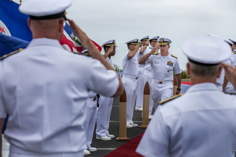 Naval Surface and Mine Warfighting Development (SMWDC) Change of Command