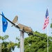 Replica plane flies over Picauville