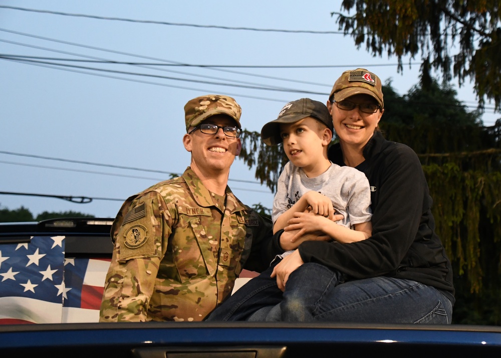 104th Fighter Wing participate in Starfire's home opener