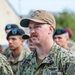 Sailors Fall In at Ceremony