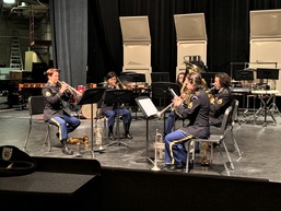 Female Army Brass Quintet make inaugural performance at IWBC