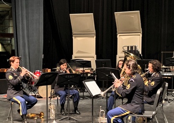 Female Army Brass Quintet make inaugural performance at IWBC