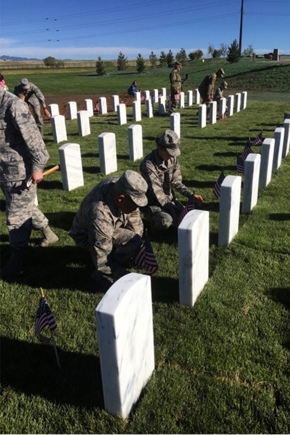 DVIDS Images Placing Flags Across America [Image 1 of 2]