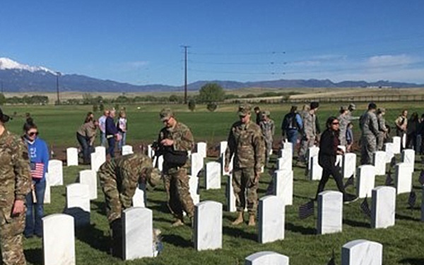 Placing Flags Across America