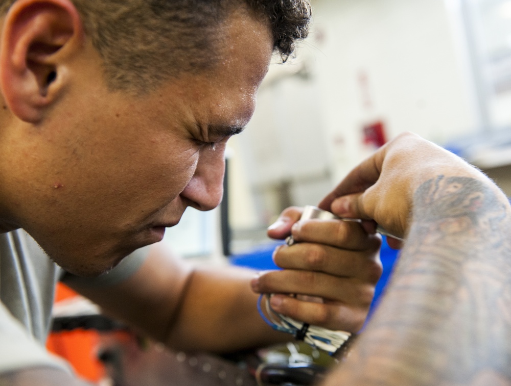 EMS Specialists ensure Kadena's aircrafts ready for flight