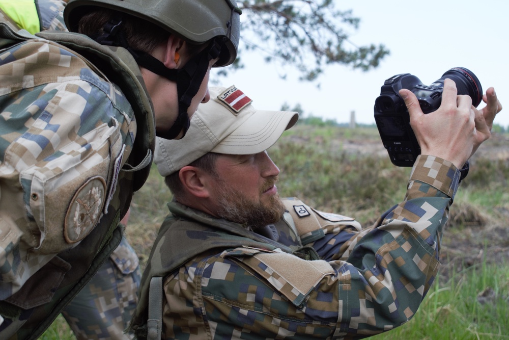“Strategic storytelling:” Latvia-Michigan photography workshop builds military public affairs capability during Summer Shield XVI