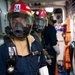 USS Curtis Wilbur Damage Control Training
