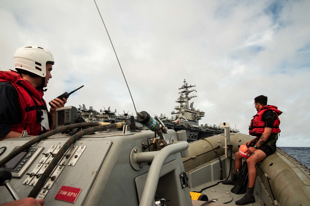 USS Ronald Reagan Underway Bridge Watches