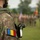 Soldiers from Romania and the U.S. stand in a combined formation during the opening ceremony of Saber Guardian 2019