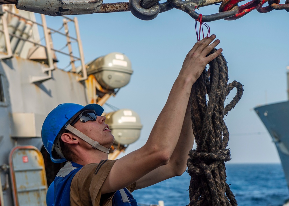 USS Bainbridge Deployment