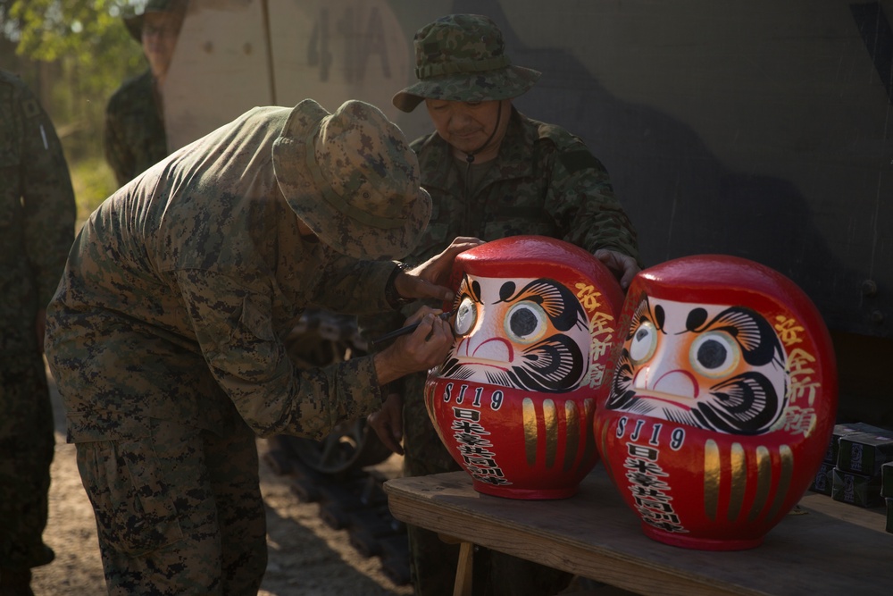 U.S. Marines participate in Southern Jackaroo closing ceremony