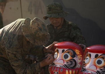U.S. Marines participate in Southern Jackaroo closing ceremony