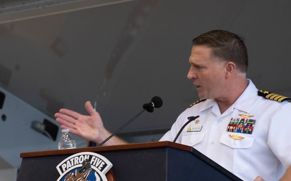 VP-5 Change of Command