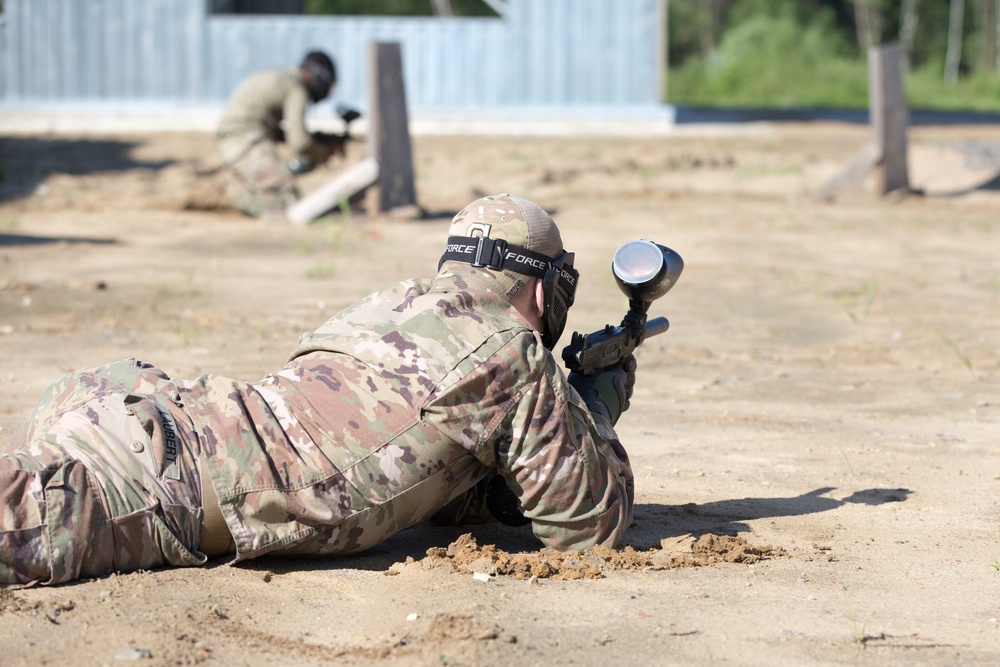 Paintball in Ukraine with partners
