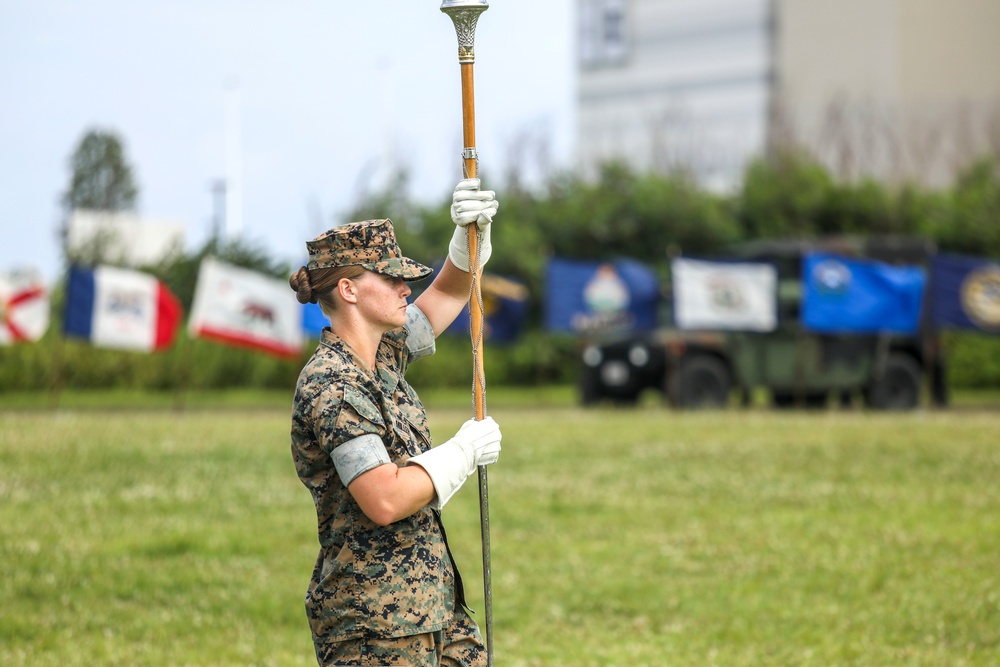 Passing the Guidon | 3rd Supply Battalion receives new leadership