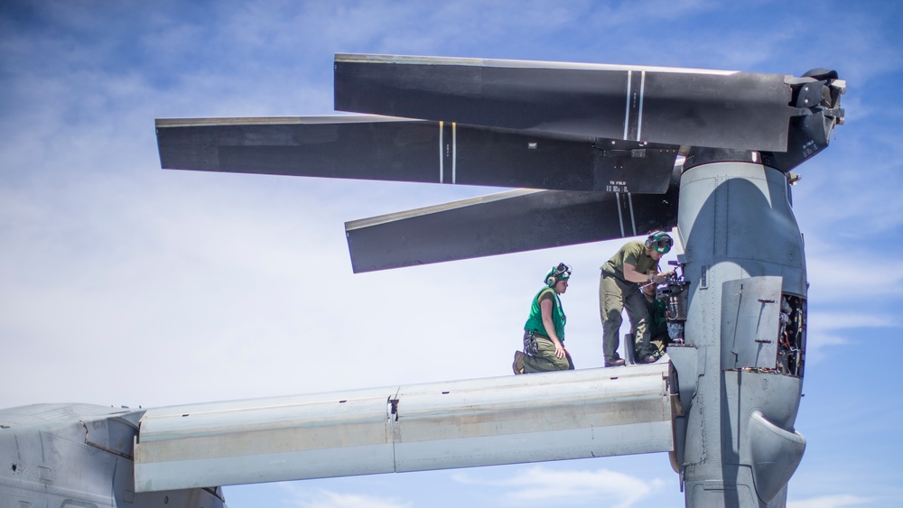 USS Boxer Flight Operations