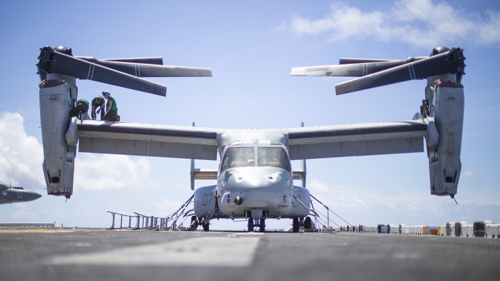 USS Boxer Flight Operations