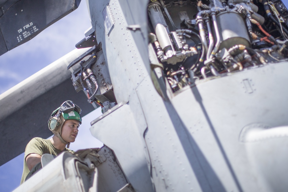 USS Boxer Flight Operations