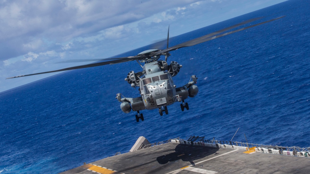 USS Boxer Flight Operations