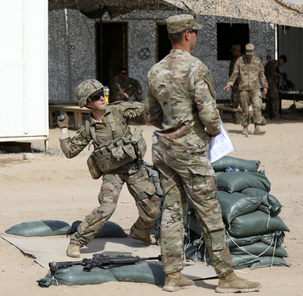 3rd Armored Brigade Combat Team Expert Infantryman Badge Testing