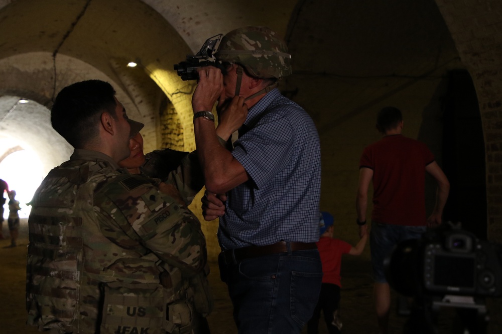 Soldier's Participate in Zbrojownia Firearms Collector's Association's annual Firearms Collectors Convention